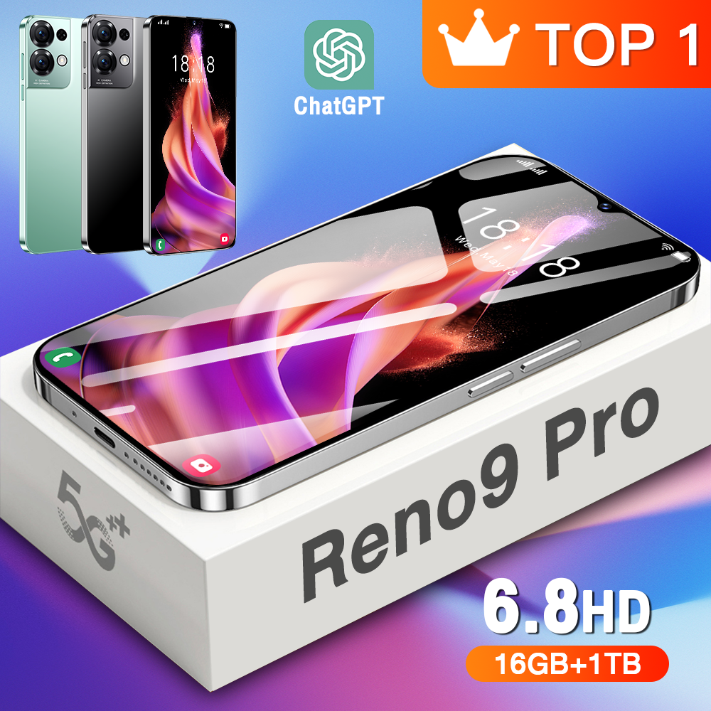 2023 Factory Sale Reno 8 Pro 16G + 1T Ttilise Telephones Mobiles 3g & 4g Smartphone Ultrasound Price 5G cellphone